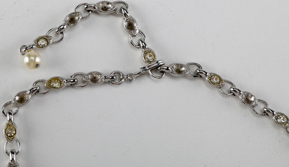 Faux Pearl Evening Wear Jewelry