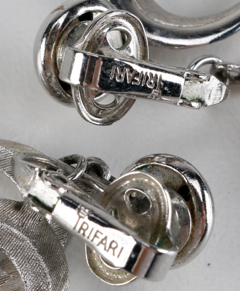 Assortment of Silver and Gold Tone Jewelry