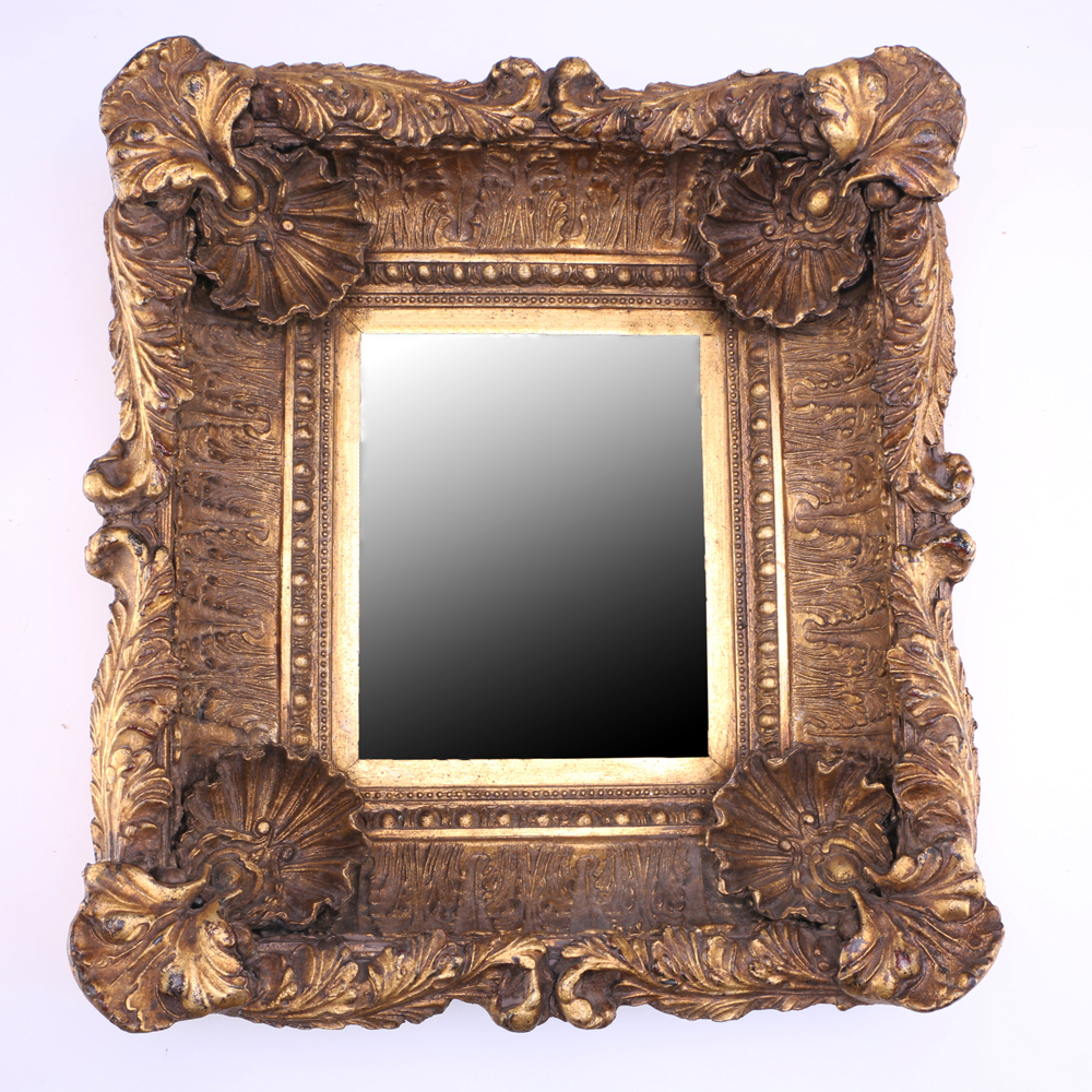 Gold Toned Gilded Mirror