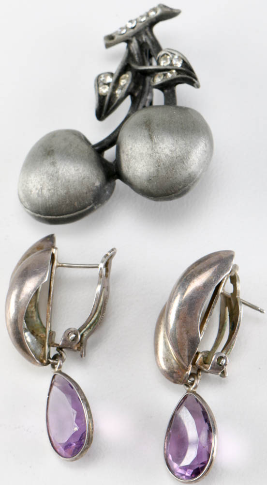 Silver Tone Costume Jewelry