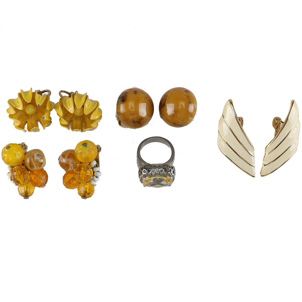 Assortment of Costume Jewelry