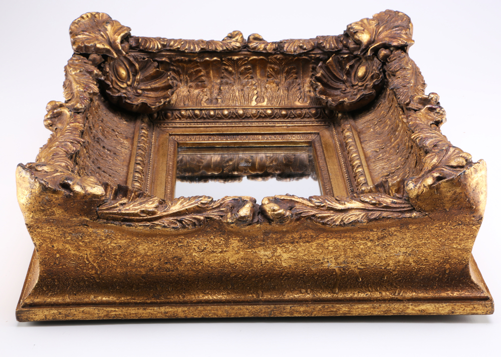Gold Toned Gilded Mirror