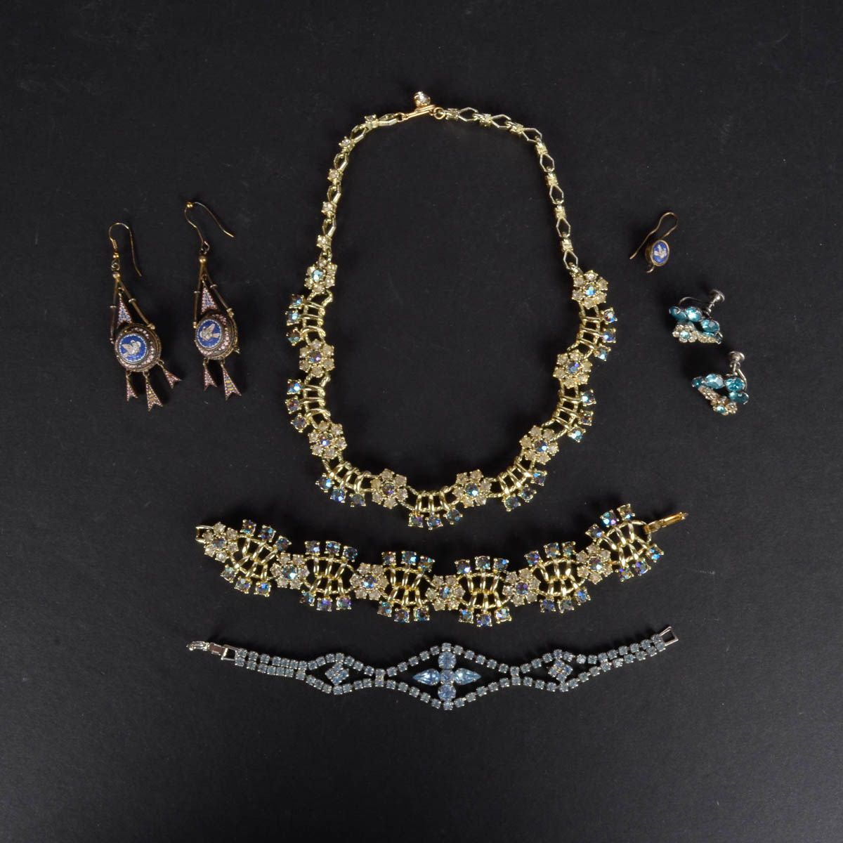 Group of Vintage Costume Jewelry