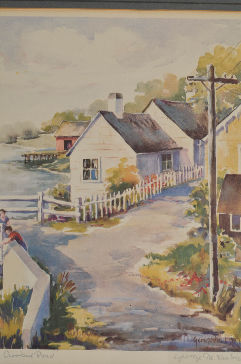 Pair of George M. Kirby Lithographs