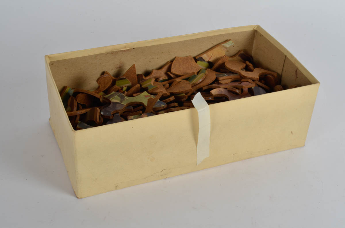 Assortment of Vintage Jigsaw Puzzles