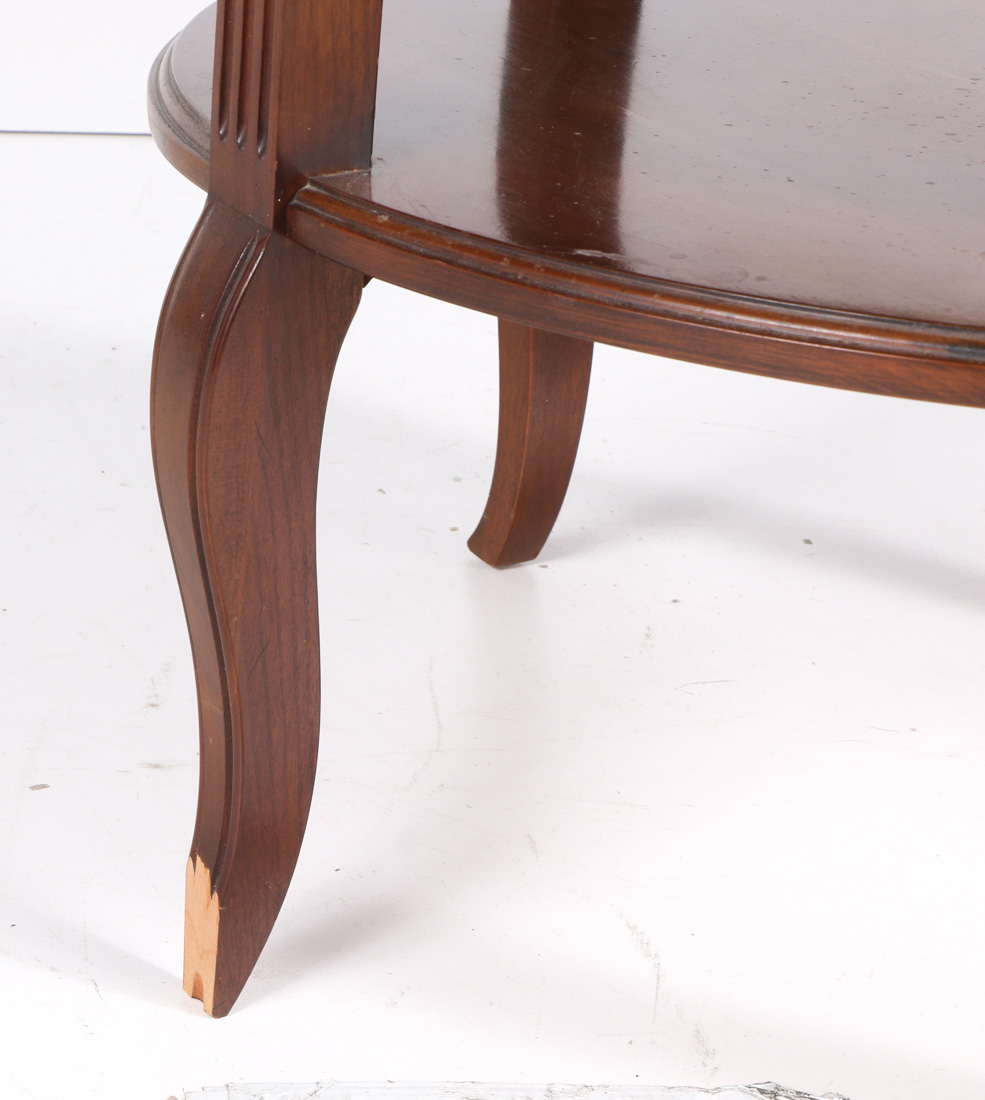 Late 20th Century Marble Top Accent Table by Townsend
