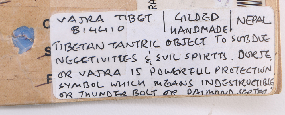 Tibetan Buddhist Vajra