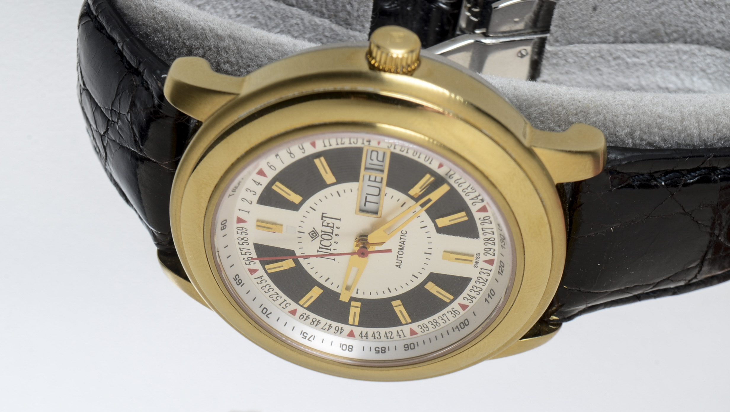 Men's Nicolet 1886 Automatic 25 Jewel Watch