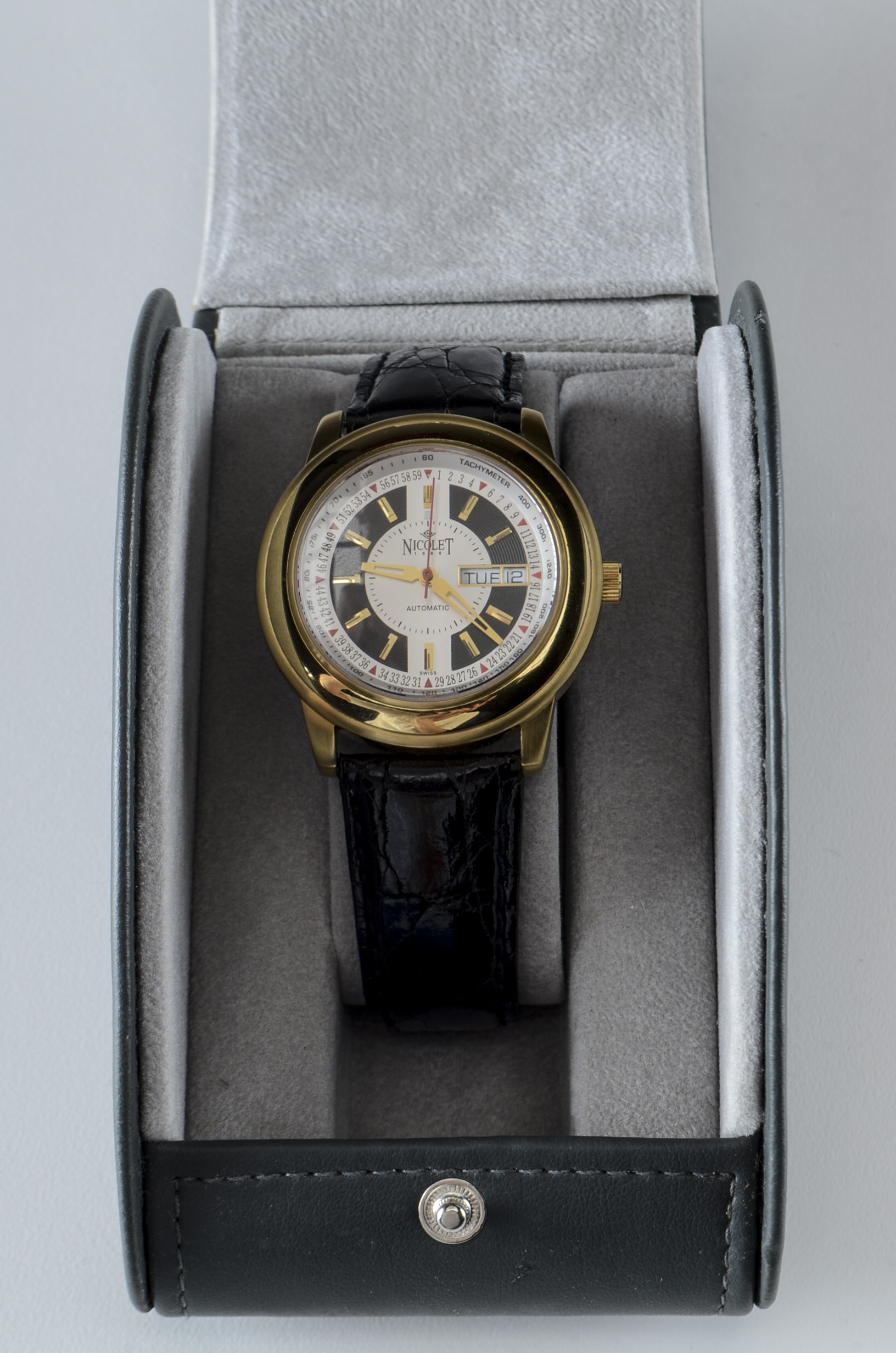 Men's Nicolet 1886 Automatic 25 Jewel Watch