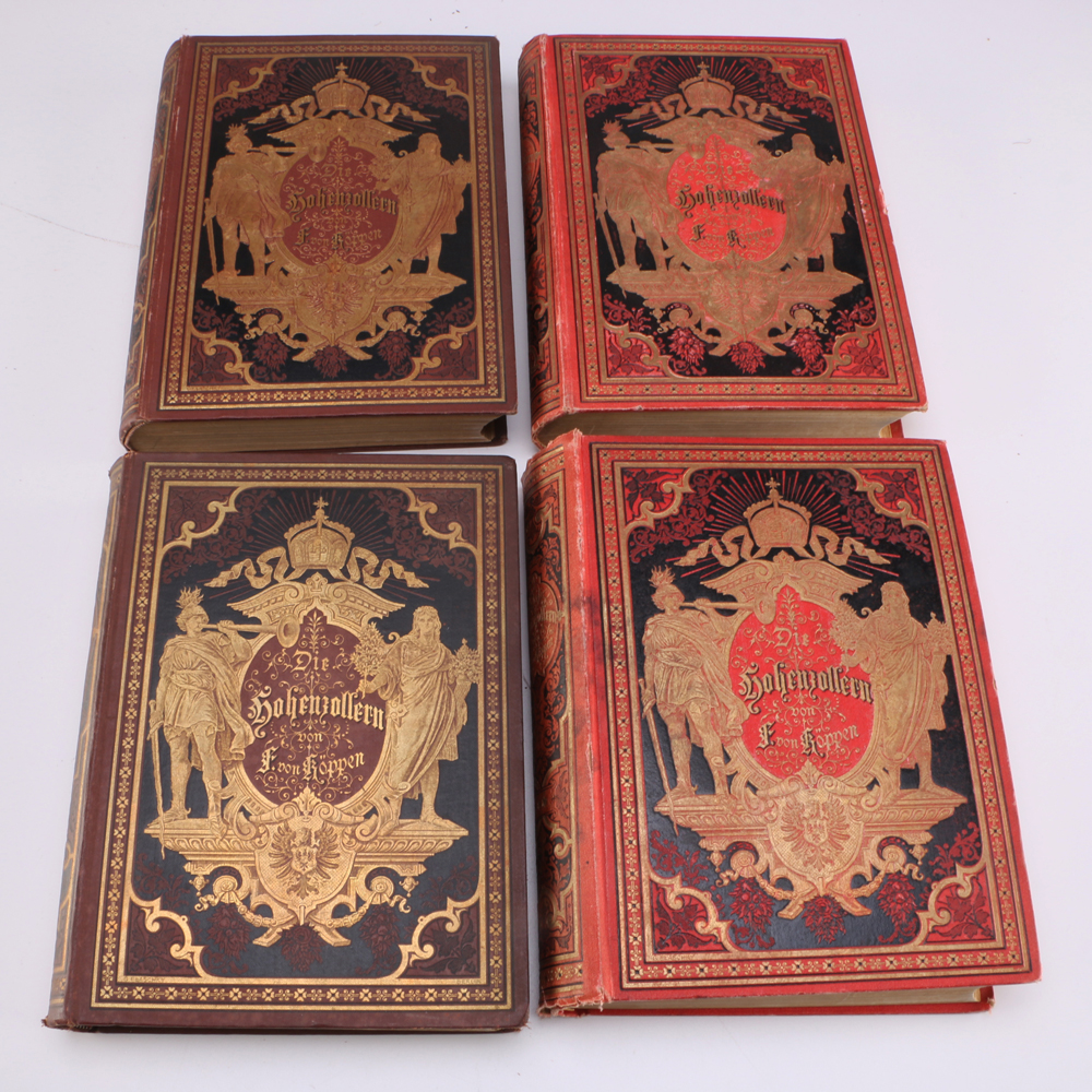 Set of German "Die Hobenzollern Und Das Reid" Books