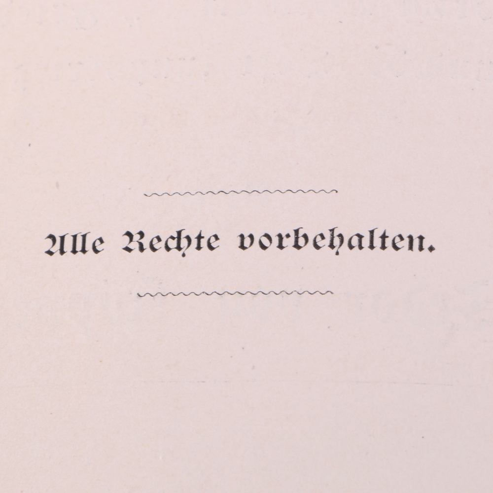Set of German "Die Hobenzollern Und Das Reid" Books