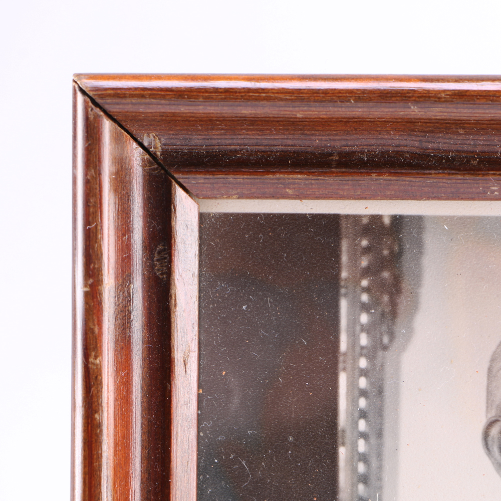 Vintage Signed Black and White Photograph of a Dignitary