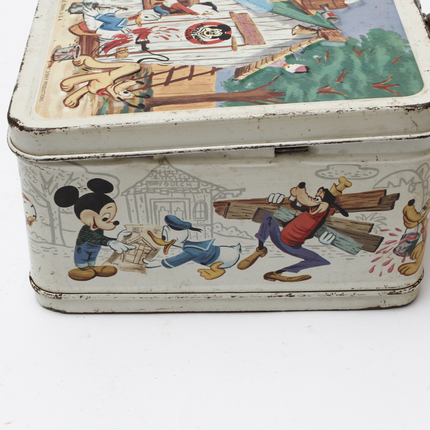 Vintage 1960s "Mickey Mouse Club" Metal Lunchbox