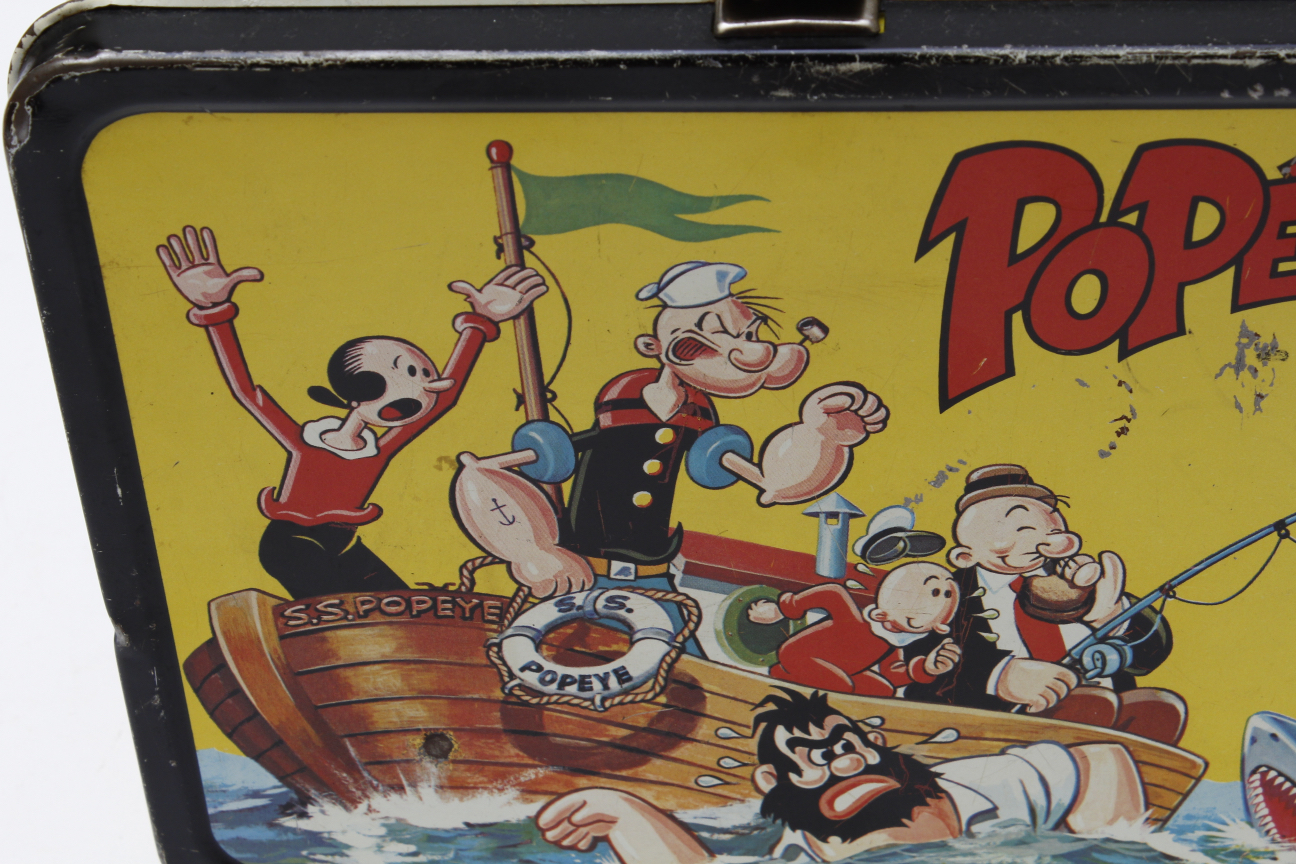 Vintage 1964 "Popeye" Metal Lunchbox