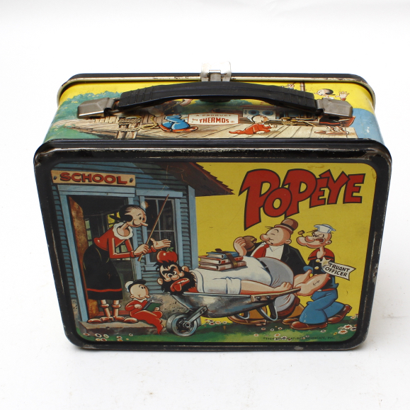 Vintage 1964 "Popeye" Metal Lunchbox