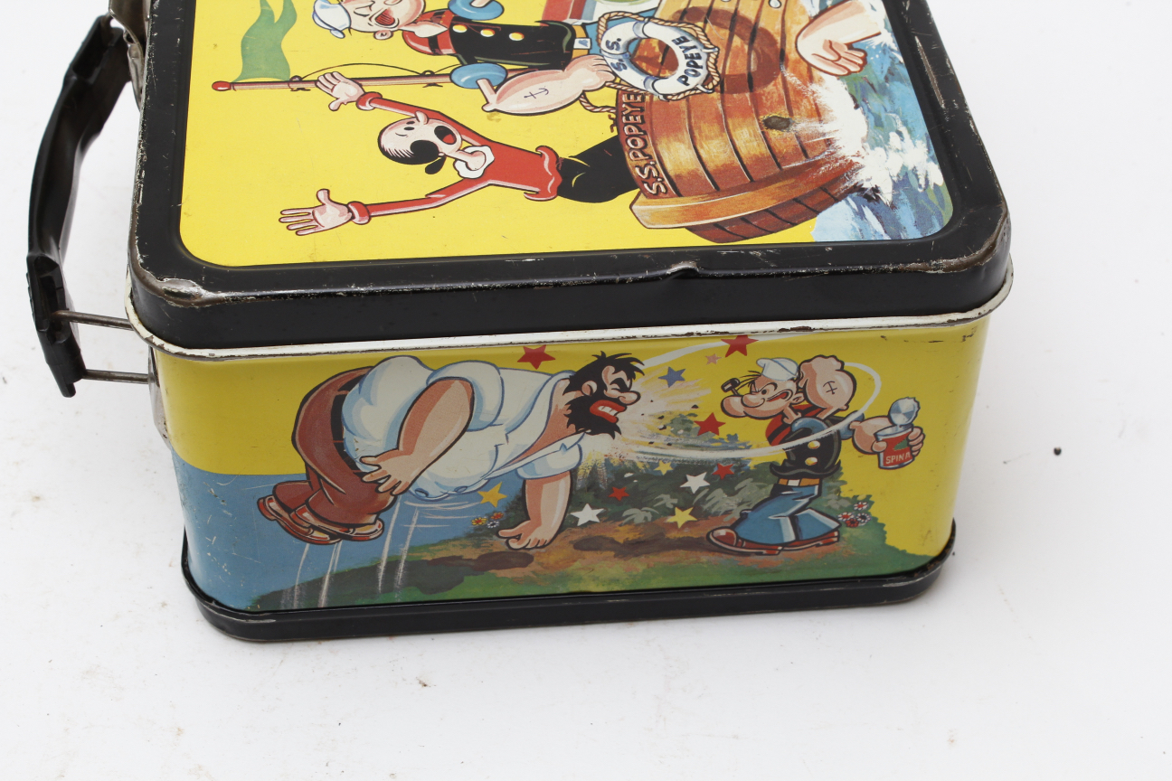 Vintage 1964 "Popeye" Metal Lunchbox