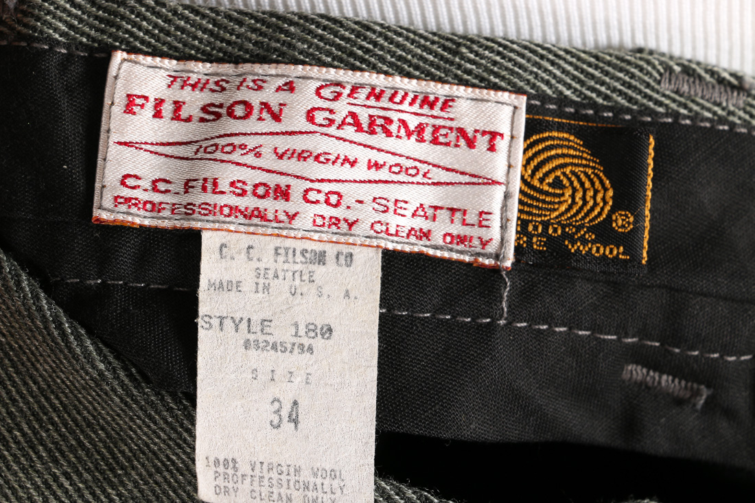Filson Gray Wool Suit