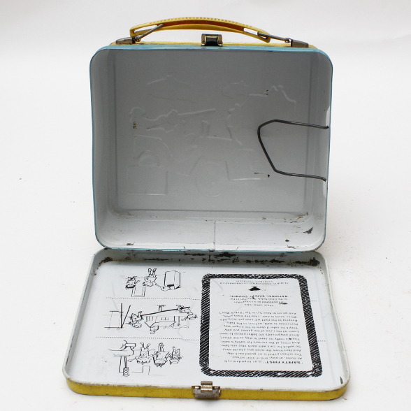 Vintage 1967 "The Rat Patrol" Metal Lunchbox