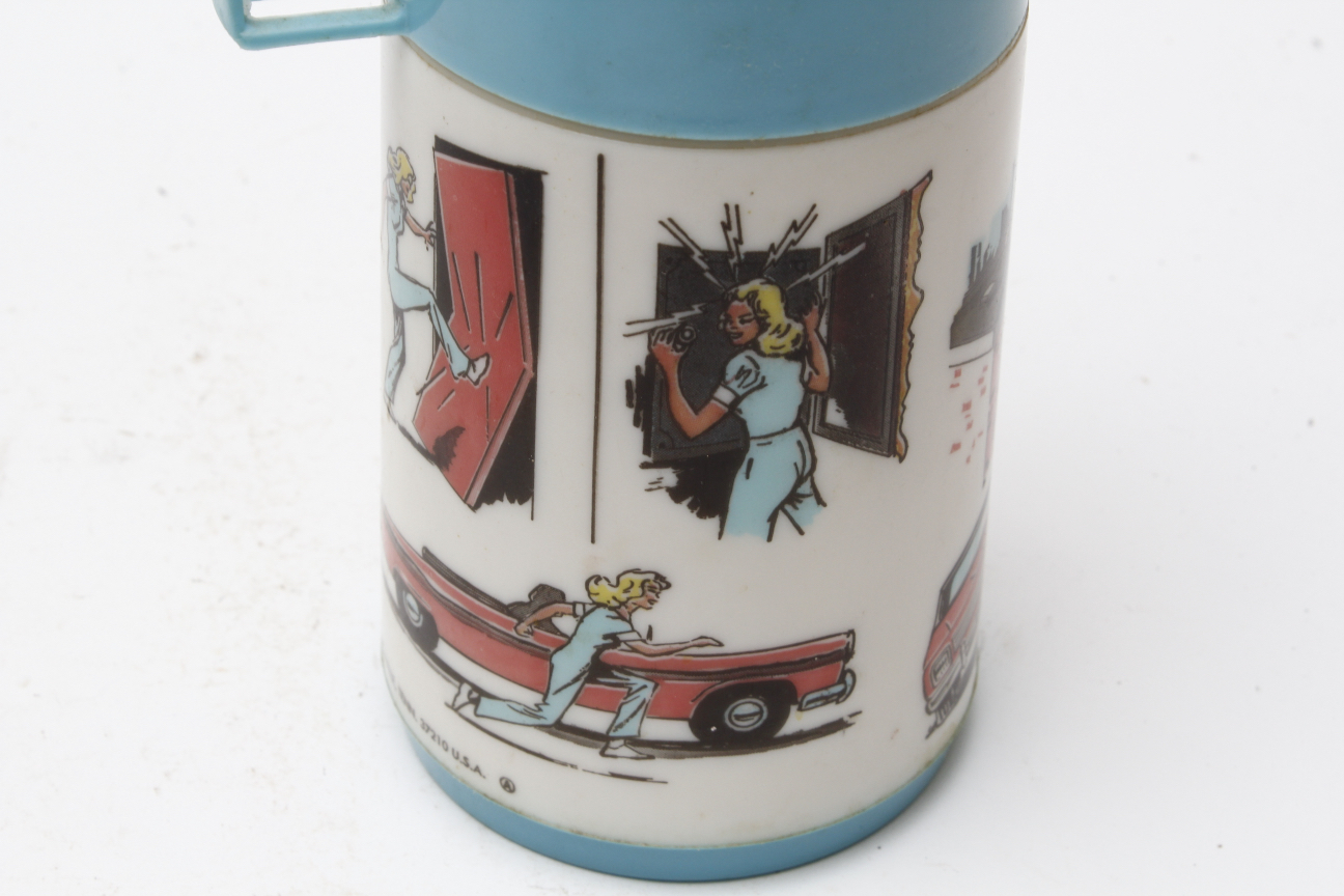 Vintage 1970s "Bionic Woman" Metal Lunchbox