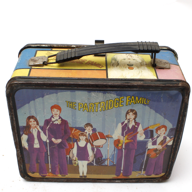 Vintage 1971 "Partridge Family" Metal Lunchbox