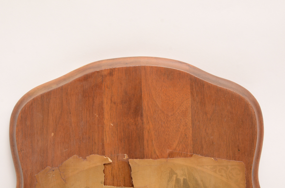 Antique Church Membership Certificate on Plaque