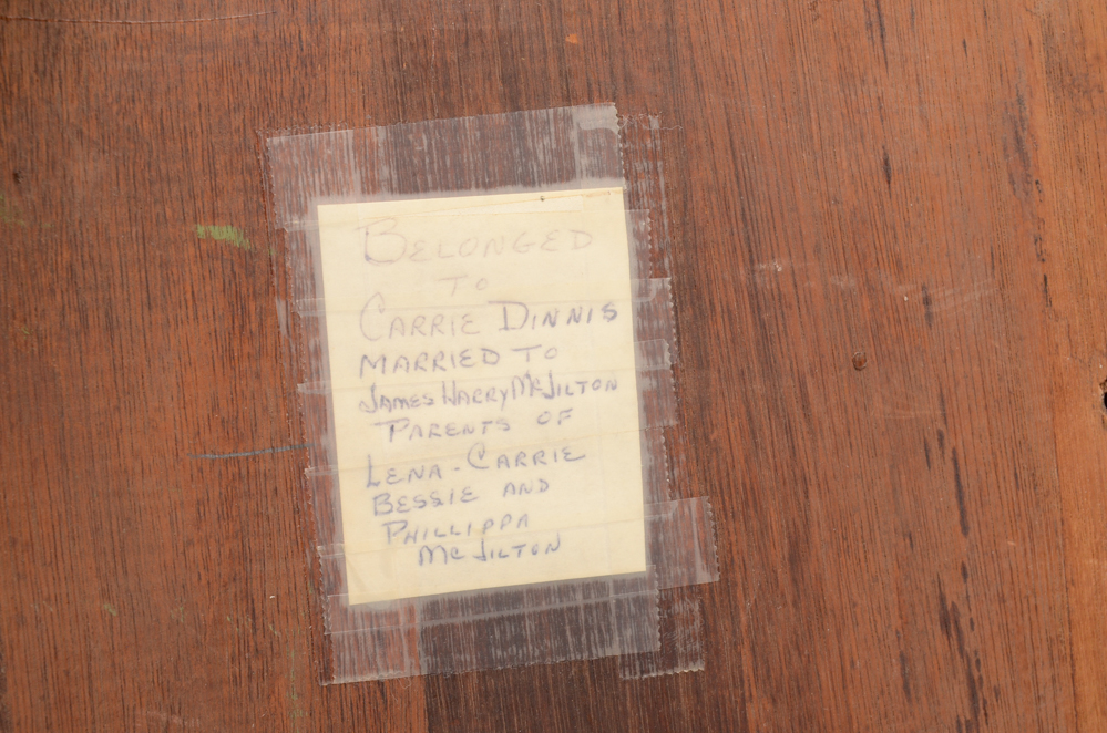 Antique Church Membership Certificate on Plaque