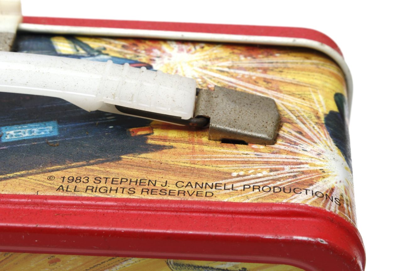 Vintage 1980s "The A-Team" Metal Lunchbox