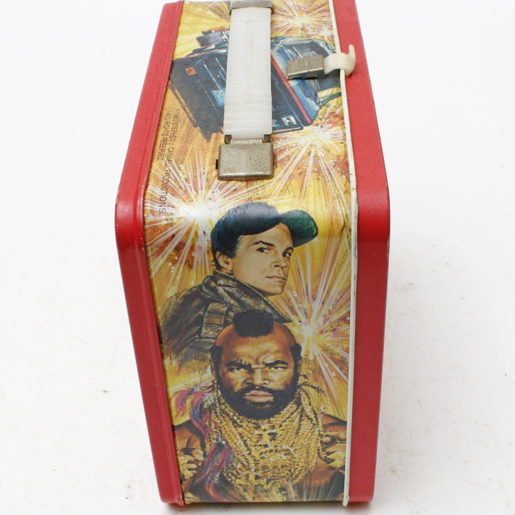 Vintage 1980s "The A-Team" Metal Lunchbox