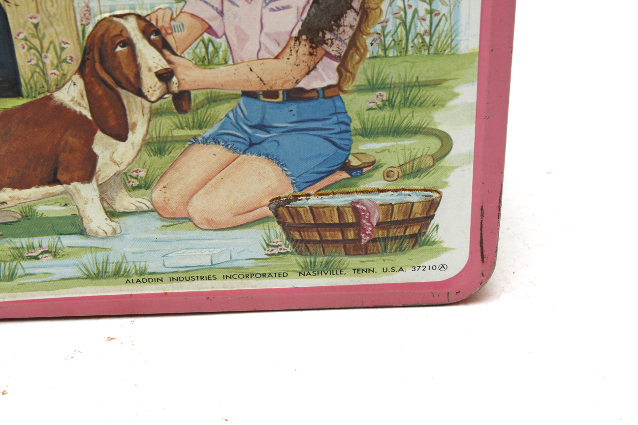 Vintage 1970s "Junior Miss" Metal Lunchbox