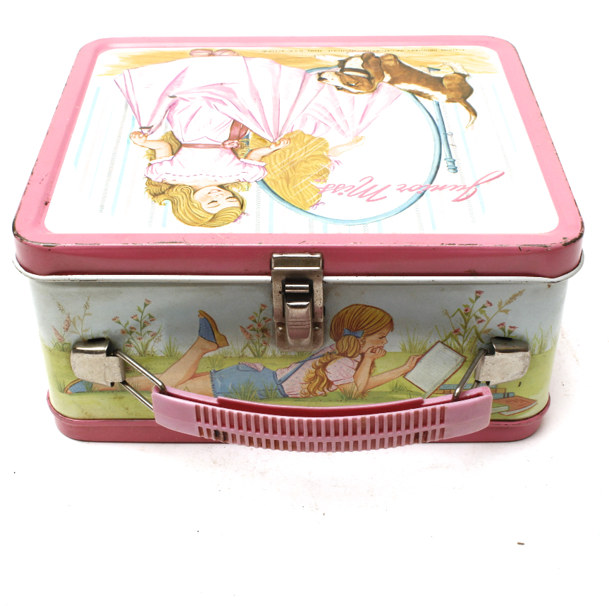 Vintage 1970s "Junior Miss" Metal Lunchbox