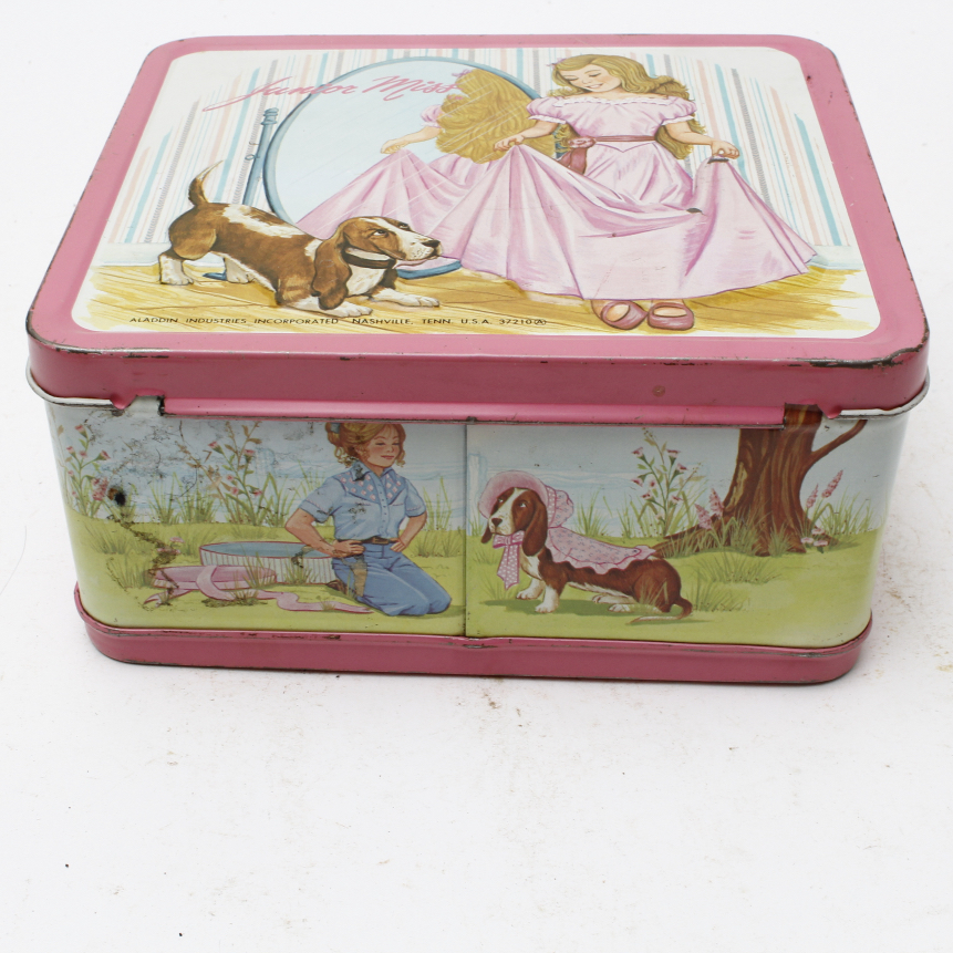 Vintage 1970s "Junior Miss" Metal Lunchbox