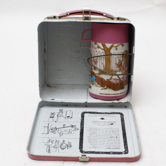 Vintage 1970s "Junior Miss" Metal Lunchbox