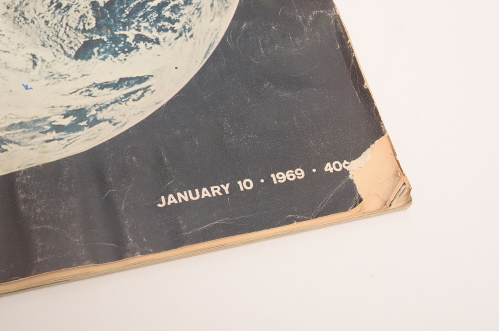 1960s Apollo 8 and Moon Landing Newspapers and LIFE Magazine
