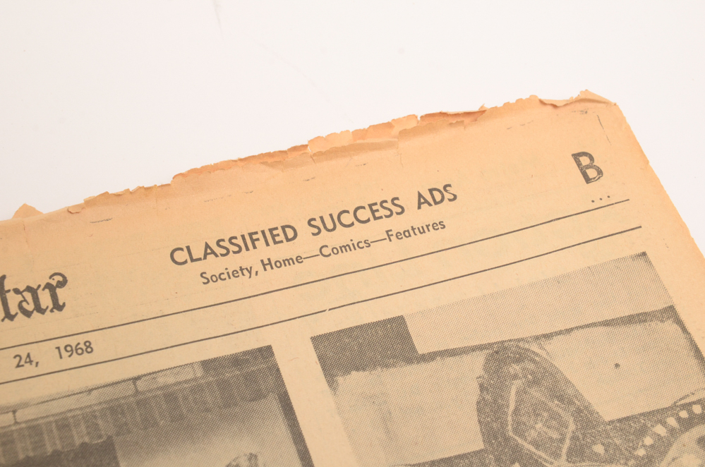 1960s Apollo 8 and Moon Landing Newspapers and LIFE Magazine