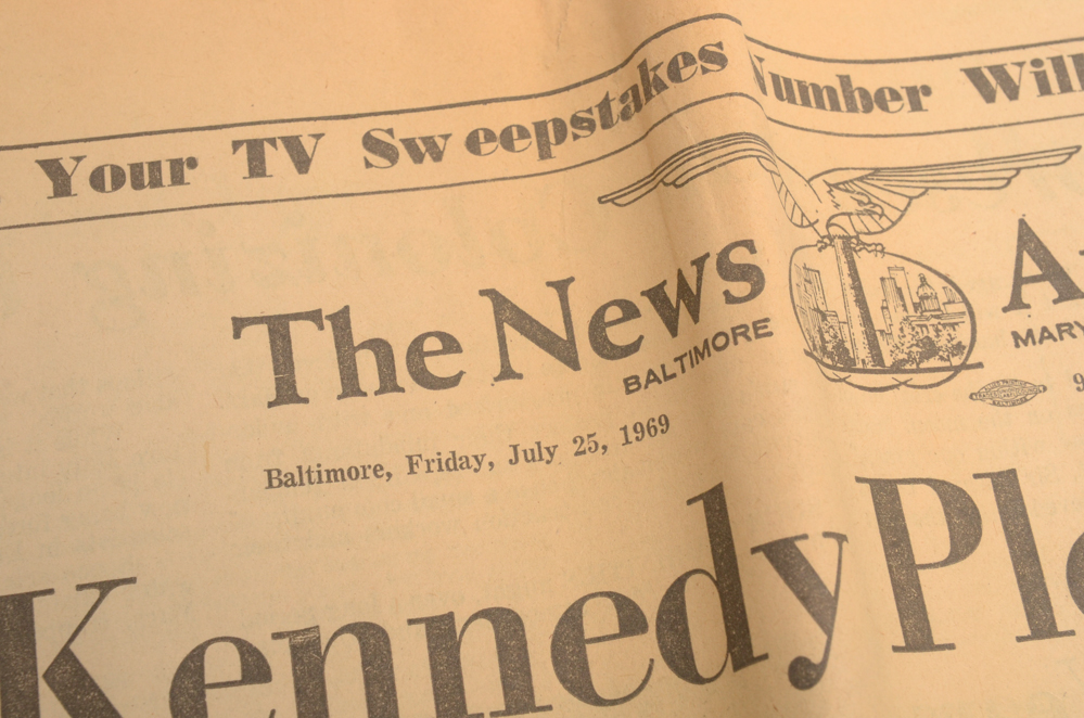 1960s Apollo 8 and Moon Landing Newspapers and LIFE Magazine