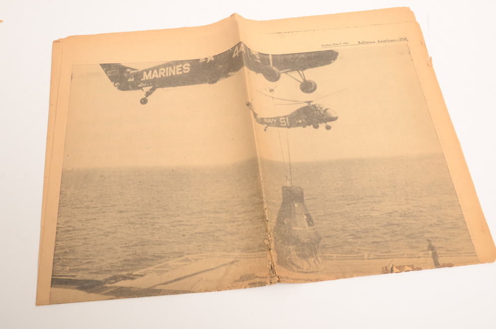 1960s Apollo 8 and Moon Landing Newspapers and LIFE Magazine