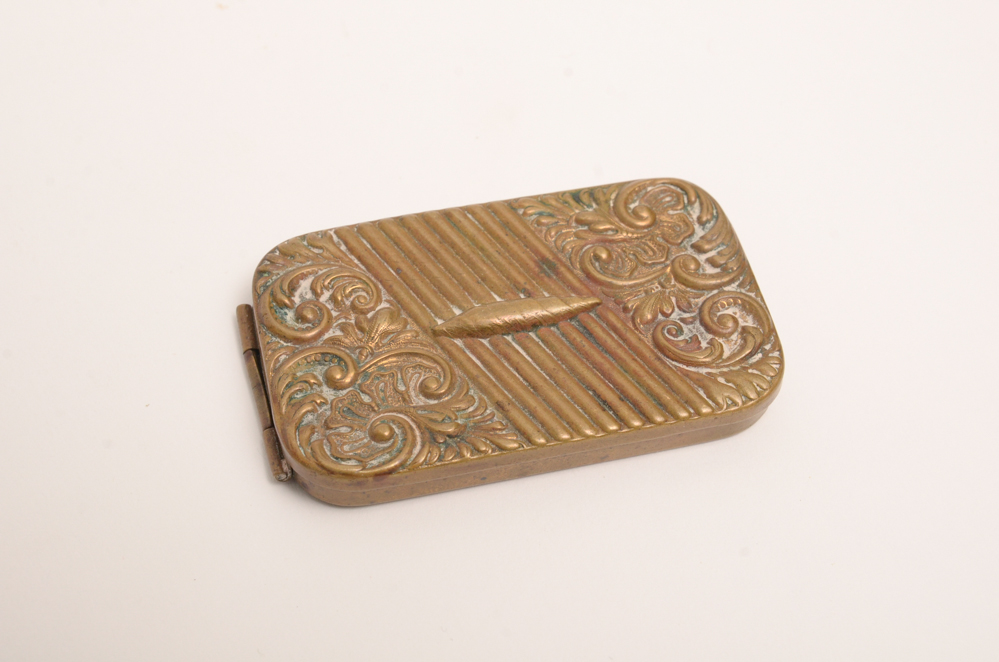 Vintage Tobacco Cases from Spain with Compact