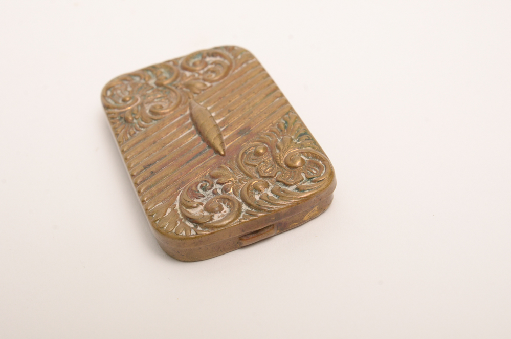 Vintage Tobacco Cases from Spain with Compact