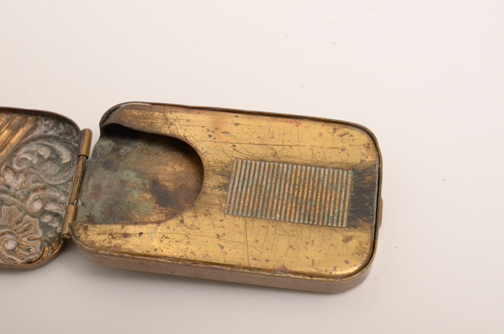 Vintage Tobacco Cases from Spain with Compact