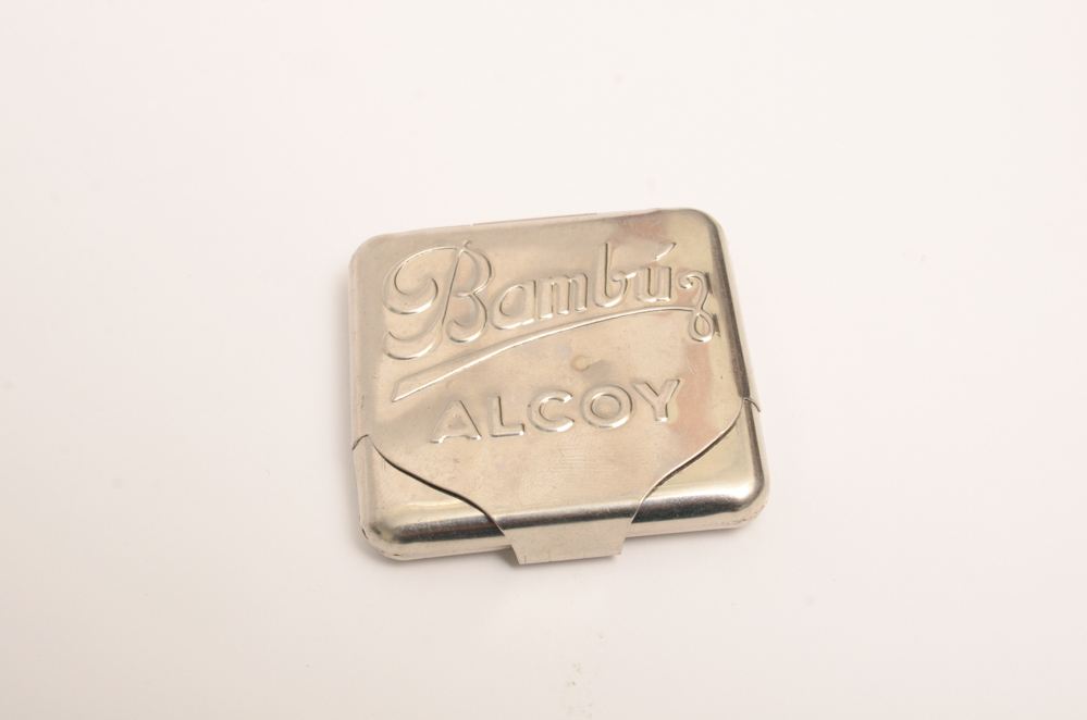 Vintage Tobacco Cases from Spain with Compact