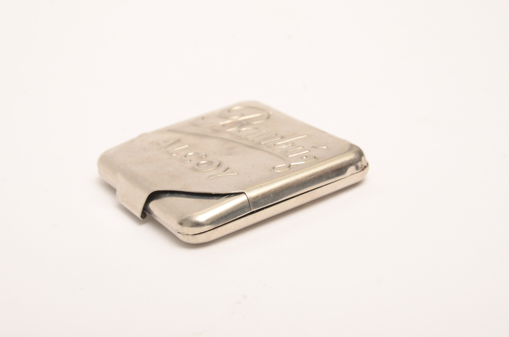 Vintage Tobacco Cases from Spain with Compact