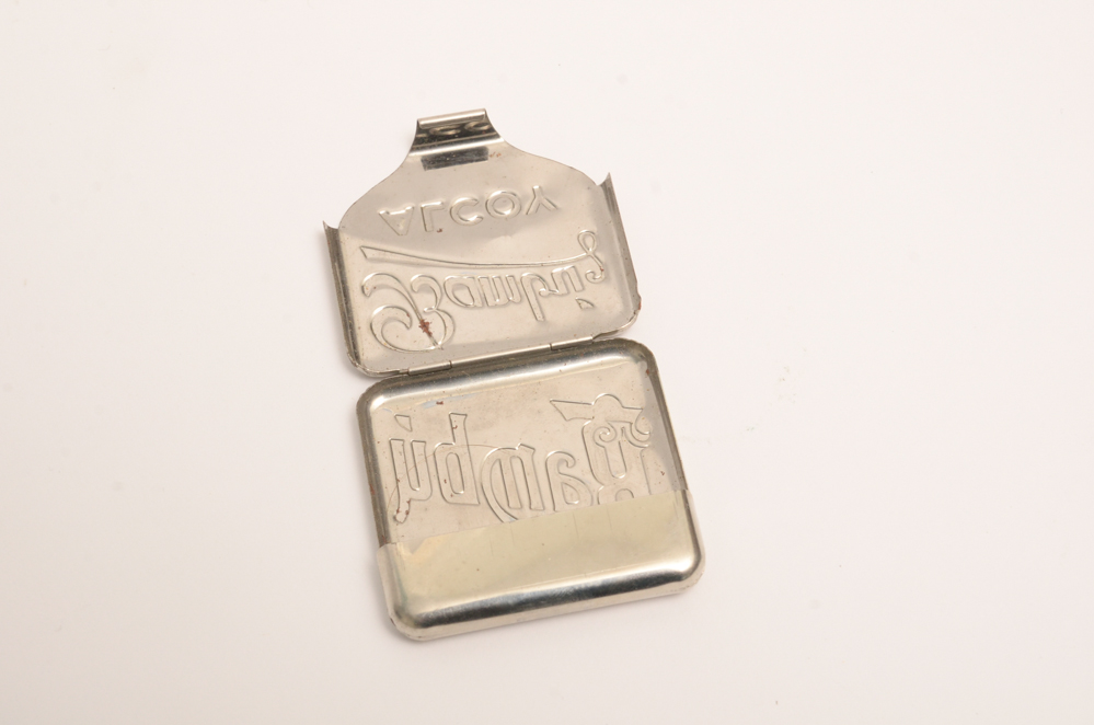 Vintage Tobacco Cases from Spain with Compact