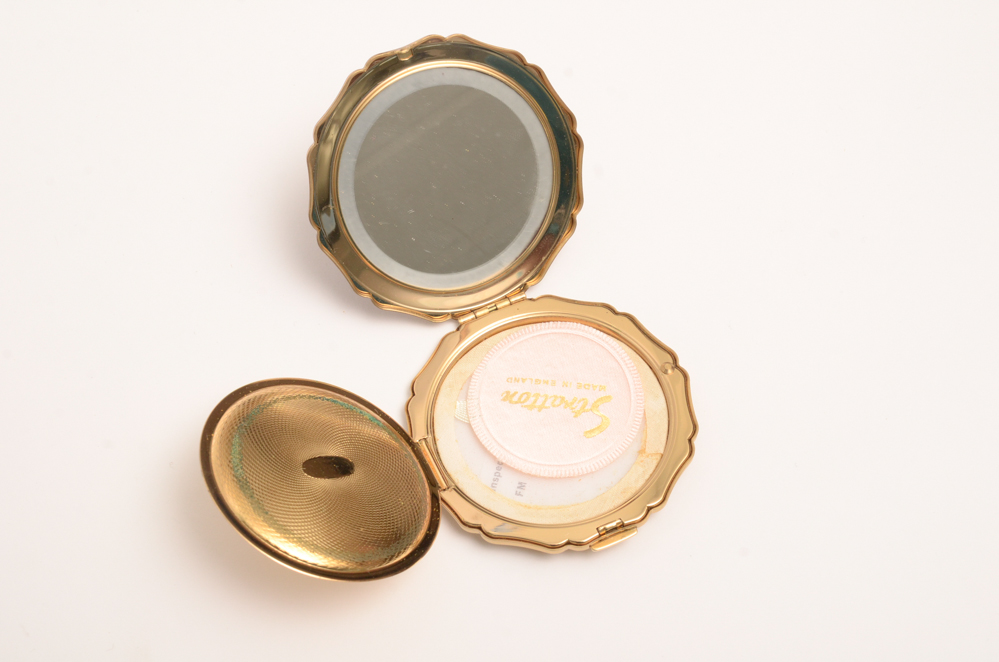 Vintage Tobacco Cases from Spain with Compact