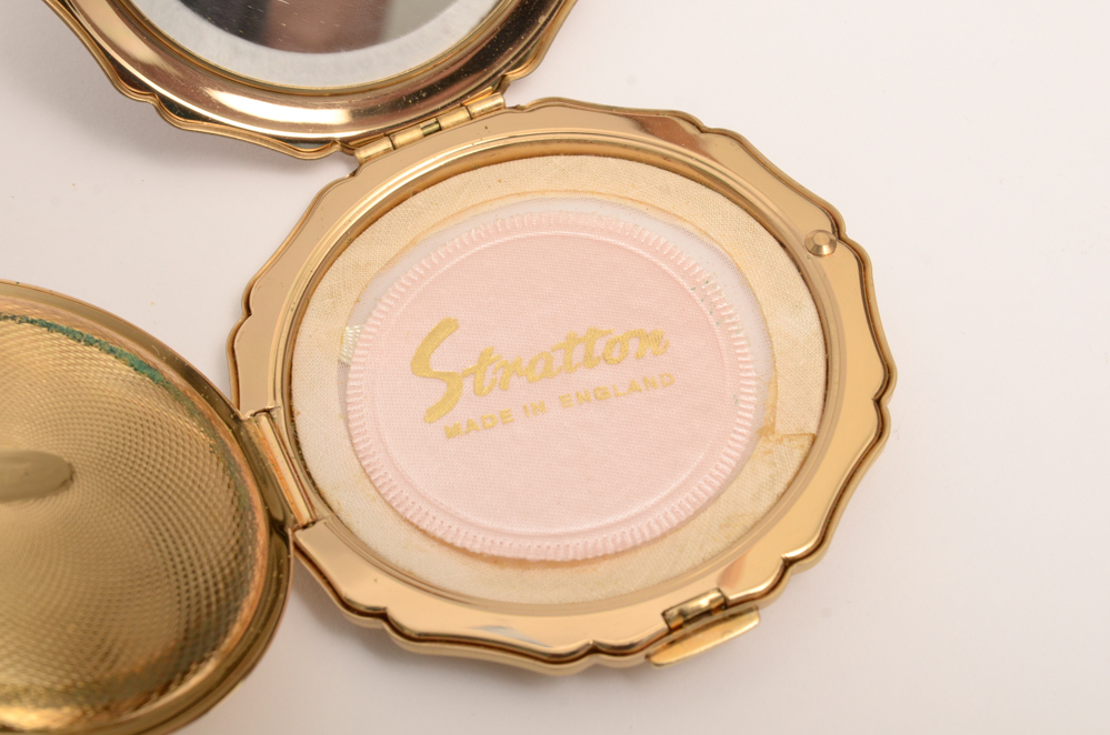 Vintage Tobacco Cases from Spain with Compact