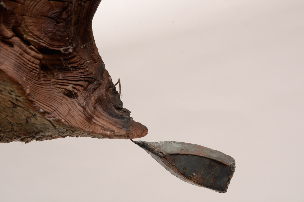 Tim Holmes Sculpture of Stilted Waterfront Cottages