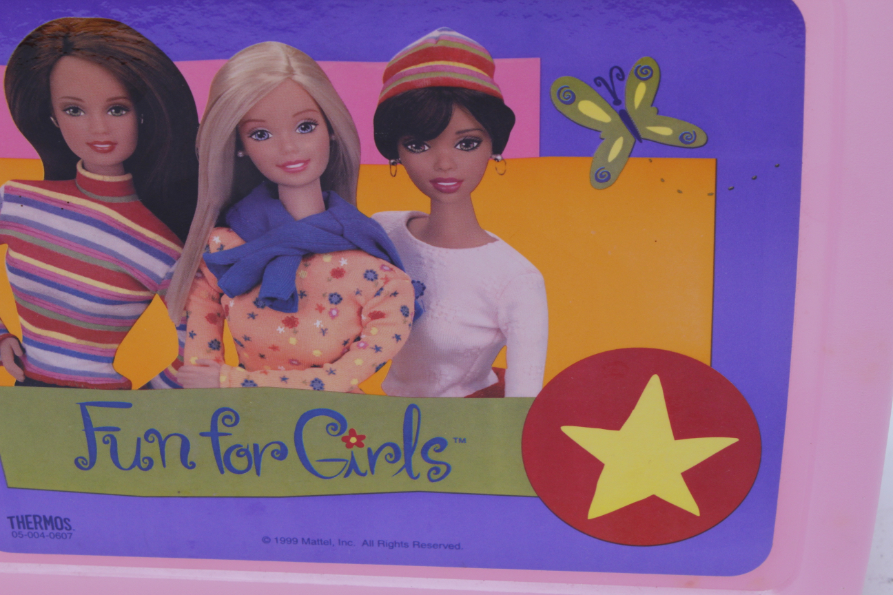 Grouping of Vintage Plastic Lunchboxes