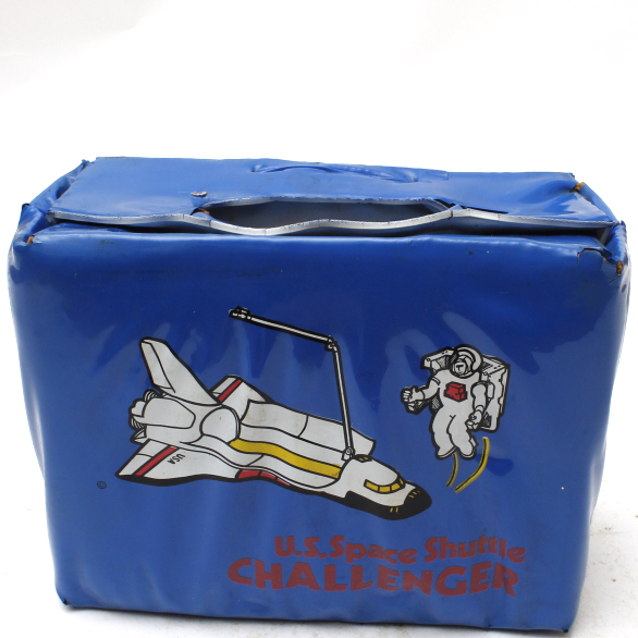 Vintage "Space Shuttle Challenger" Vinyl Lunchbox