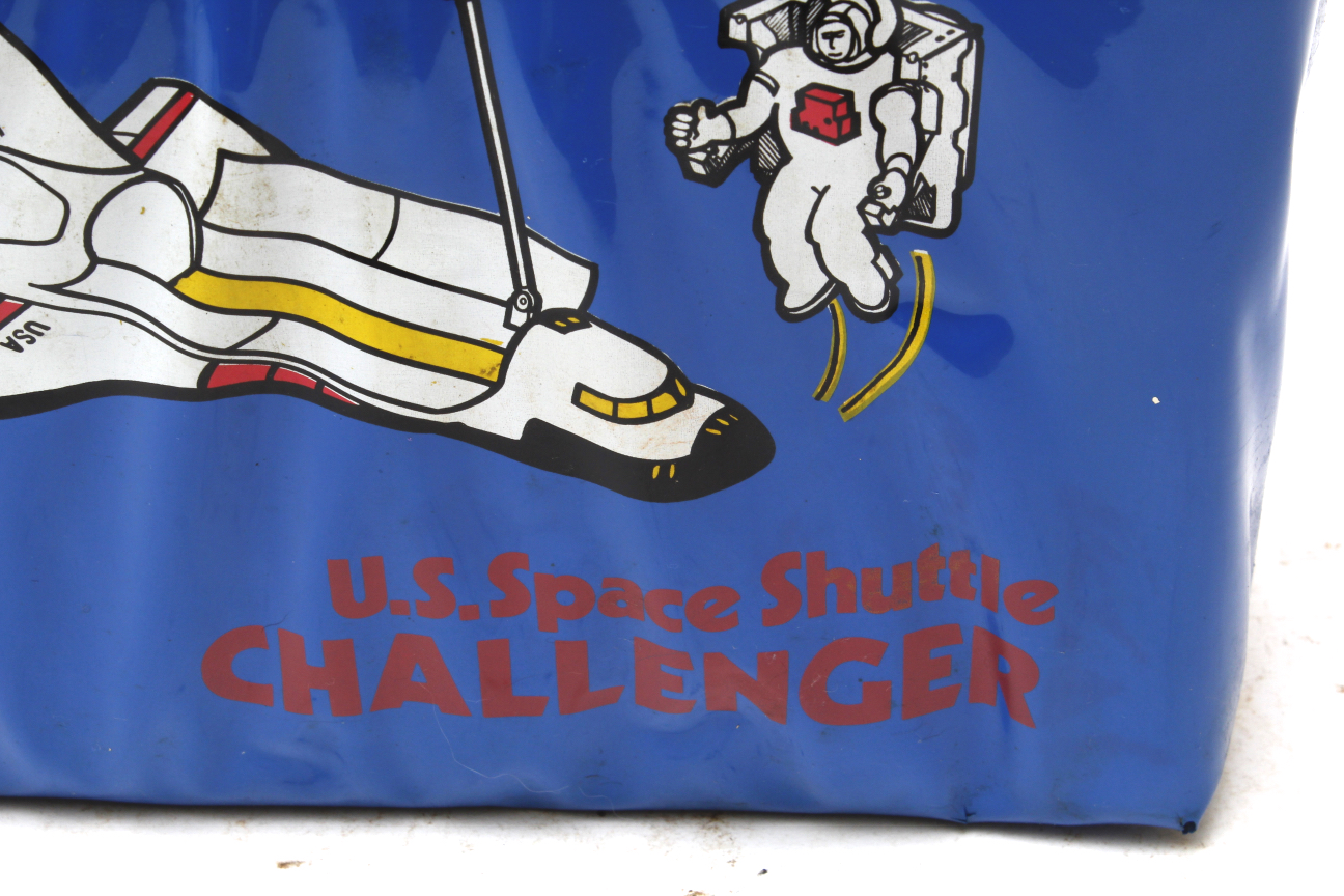 Vintage "Space Shuttle Challenger" Vinyl Lunchbox