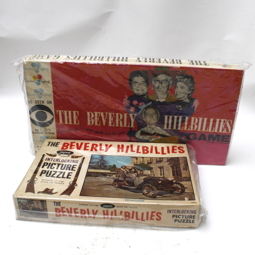Two Vintage 1960s "The Beverly Hillbillies" Games