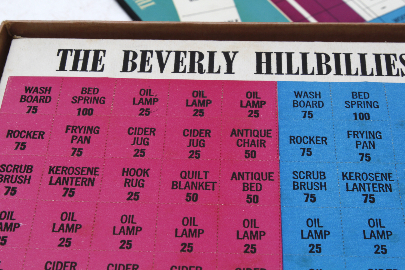 Two Vintage 1960s "The Beverly Hillbillies" Games